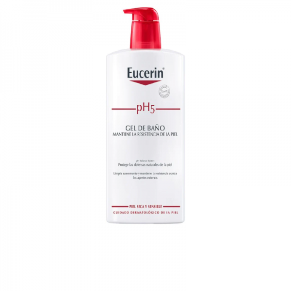 EUCERIN PIEL SENSIBLE PH-5 GEL DE BAÑO 1 L
